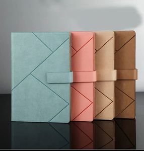 Set de Cuaderno de Cuero de Lujo Personalizado 2026 2027 con Bolígrafo, Diario, Bloc de Notas y Caja de Regalo, Encuadernación Cosida, Tapa Dura - Product Image 4
