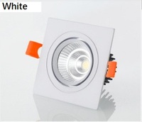 Plafonnier encastré LED super lumineux en aluminium 5W 7W 12W 20W 30W, design moderne et luxueux, IP44, CRI 90 élevé, dimmable
