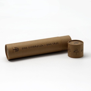 Customized Wholesale Biodegradable Umbrella Packaging Paper <b>Tubes</b> <b>Cardboard</b> Hard Paper Box for Folding Umbrella - Product Image 6