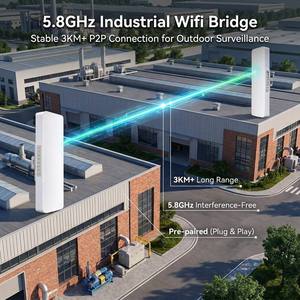 Puente Wifi de Alta Potencia SPI 300Mbps, Router CPE para Exteriores 5.8ghz, Antena Wifi CPE, P2P <span class=keywords><strong>Nanostation</strong></span> <span class=keywords><strong>M5</strong></span>, Certificación ICU a Prueba de Agua - Product Image 4