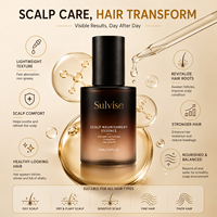 Serum Penumbuh Rambut Esens Jahe & Ginseng Alami Memperkuat Akar OEM Private Label 50ml