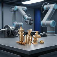 Etri Usinage CNC 5 axes haute précision pour prototypes d'équipements industriels en acier inoxydable, service de production avec brochage
