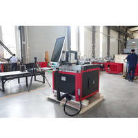 Máquina dobladora de arco de perfil de aluminio de 3 ejes con entrada de dibujo CAD