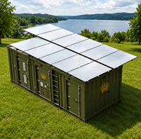 Groupe électrogène diesel silencieux à moteur EPA, intégré solaire, type ouvert, 60KVA 80KVA 100KVA 150KW, avec ATS