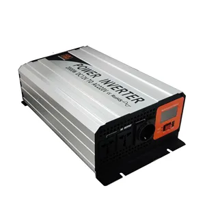 מחשב מארח תדר inverter 2000w 12v 24v 48v dc כדי ac 110v 220v טהור sine גל כוח inverter