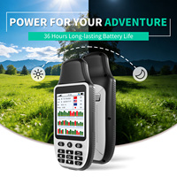 Navegador GPS Portátil S190 con Posicionamiento Multisatelital, Navegación con Mapas y 64 GB de Almacenamiento para Topografía
