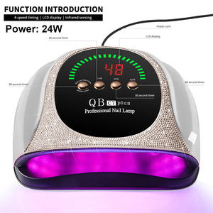 Sèche-ongles professionnel de salon à haute puissance 256 W, séchage rapide des deux mains, lampe à ongles électrique C7 UV LED pour le durcissement du vernis gel - Product Image 5