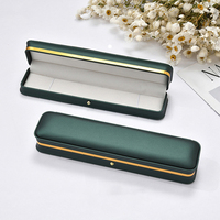 Boîte à bijoux imprimée personnalisée, cuir de luxe, haut de gamme, petit cercueil, bijoux, coffret cadeau