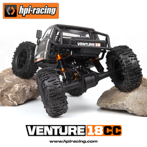 HPI Racing 1/18 Competition Crawler Gunmetal Venture 18CC Flux Brushless RC Rock Crawler RTR 4WD Auto de Control Remoto para Escalar 4X4 - Product Image 4