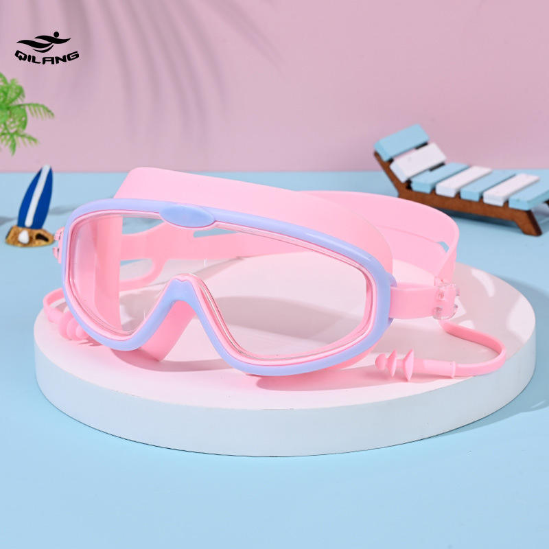 Macarons en azul y rosa (para monturas de gafas) en bolsas de PE