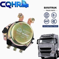 WG9100760101 Interrupteur maître électromagnétique de batterie pour camion, relais de déconnexion robuste 24V pour composants de remplacement SINOTRUK