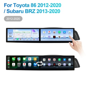 12.3 Inch Dual Screen Multimedia Android Car Radio for Toyota 86 Subaru BRZ 2012 2020 Carplay Navigation Head Unit <b>Auto</b> Monitor - Product Image 2