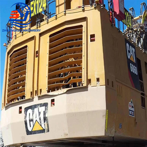 Buen estado Japón Original Bajo consumo de combustible Caterpillar 6060 Excavadora usada <span class=keywords><strong>600</strong></span> Toneladas Excavadora grande sobre orugas - Product Image 5