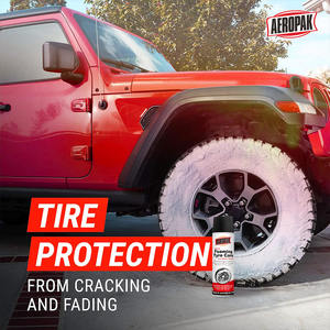 500ml Produit de nettoyage efficace pour l'entretien de la voiture Spray nettoyant moussant <span class=keywords><strong>Auto</strong></span> Motos Nettoyant pour mousse de pneu Spray - Product Image 2