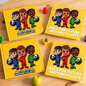 كتاب تعليمي احترافي A4 للأطفال-كتاب لوح ABC ، كتب رسم وتلوين للنشر الشخصي و OEM/ODM - Product Image 1