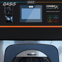 Lave-linge séchant commercial entièrement automatique OASIS 20 kg, diamètre du tambour de lavage 683 mm