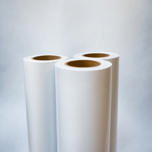 Rollo de película de pancarta de PVC ligero No.2 impermeable para supermercados y eventos minoristas Imprimible por inyección de tinta 45M de longitud - Product Image 1