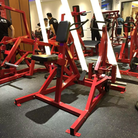 Mesin Latihan Kekuatan Tubuh YG-4006 Gym Body, Mesin Rowing Iso-lateral dengan Beban Plat, Mesin Chest Press