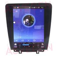 Autoradio Android Auto Lecteur DVD pour Ford Mustang 09-14 Système multimédia stéréo à écran vertical de 12.1 pouces