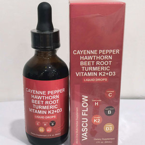 Cayenne Biberi, Alıç, Pancar Kökü, Zerdeçal, Vitamin K2+D3 Sıvı Damlalar-60ML Kalp Sağlığı Desteği Üretimi - Product Image 6