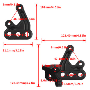 Soporte de pedal para motocicleta todoterreno Zuqing Light Bee Sur-162 - Product Image 2