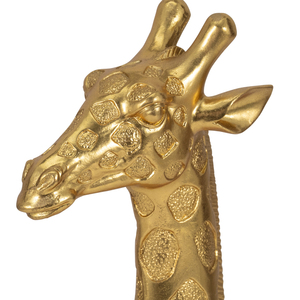 Statuetta in Resina a Forma di Testa di Giraffa per Decorazione Casa, Scultura per Bagno, Ufficio, Soggiorno, Elemento d'Arredo Naturale - Product Image 5