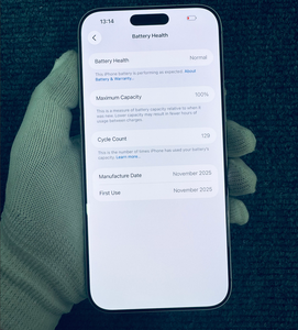 iPhone 17 Pro Max มือสอง ความจุ 256GB แรม 12GB แบตเตอรี่ 4685mAh หน้าจอ 6.9 นิ้ว ปลดล็อคแล้ว - Product Image 2