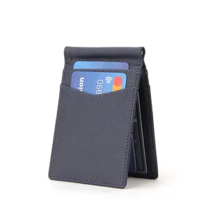 男士修身前口袋钱包与钱夹男士与 RFID 封锁