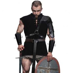 Funda de Espada de Cuero para Adultos Unisex - Disfraz de TV y Cine, Diseño Medieval Vintage, Accesorio de Cosplay para Halloween - Product Image 2