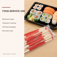 Palillos de Bambú Naturales Lisos con Opciones de 20cm, 21cm, 23cm y 24cm para Restaurantes, Servicios de Catering y Suministro al por Mayor