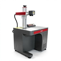 Nueva Máquina de Grabado Láser Industrial, Línea de 0.01mm, de Sobremesa, Refrigerada por Aire, Láser CO2, Compatible con DXF/AI/DST, para Metal