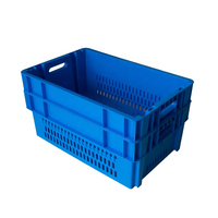 Caisse de transport pliable en plastique HDPE pour œufs, boîte de transport, conteneur