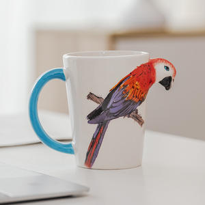 Vente en gros d'usine, tasses en porcelaine 3D mignonnes de la série Zoo |   Boîte cadeau personnalisable, écologique, sans BPA, résistante à la chaleur, pour - Product Image 5