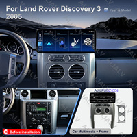 Oferta Especial para LAND ROVER DISCOVERY 3 2005, Pantalla Táctil Android 13 de 12.3 Pulgadas, Reproductor de DVD para Vehículo, Radio con Carplay Inalámbrico, Marco para el Tablero