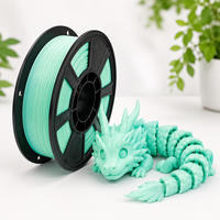 Filament PETG/PLA Arc-en-ciel Pastel en Gros 1,75 mm 1 kg – Haute Résistance, Faible Odeur, Dégradé de Couleurs Douces, Tiges de Plastique pour Impression 3D