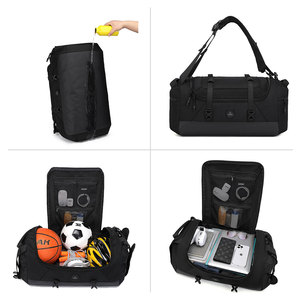 Ozuko 9747 <span class=keywords><strong>Sac</strong></span> <span class=keywords><strong>de</strong></span> <span class=keywords><strong>sport</strong></span> <span class=keywords><strong>de</strong></span> voyage pour hommes Grande capacité Gym/<span class=keywords><strong>Crossfit</strong></span> Léger Portable Zipper Haute Qualité <span class=keywords><strong>Sac</strong></span> à la mode - Product Image 3