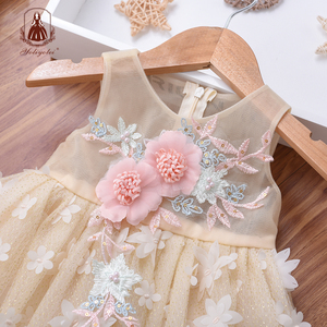 OEM e ODM o-collo 12 18 mesi corallo prugna Champagne Flower Girl Dress <span class=keywords><strong>bambina</strong></span> Toddler Dress per la festa di compleanno - Product Image 4