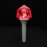 Bâton lumineux Kpop personnalisé pour concert d'idols, bâton lumineux LED en acrylique, bâton lumineux clignotant, accessoires de cheering pour fans