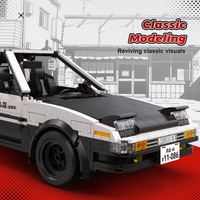 EIKEE Y26086 NUEVO Coche Deportivo Creativo MOC de Ciudad, Coche de Carreras de Velocidad, Modelo de Vehículo de Ladrillos, Regalo para Adultos, Sets de Bloques de Construcción