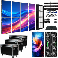 Pantallas LED de Alquiler P3.91 para Interiores y Exteriores, Panel de Video LED de 500*500 mm para Iglesias, Eventos, Carteleras Publicitarias