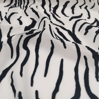 Tissu imprimé léopard pour vêtements, tissu élastique en velours imprimé, tissu en flanelle zèbre, tissu en dentelle, tissu brodé motif vache