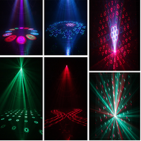 AOPU 10 en 1 Effet 3d Animation Laser Lumière RGB Laser Lumière Projecteur Disco Lumière pour KTV DJ