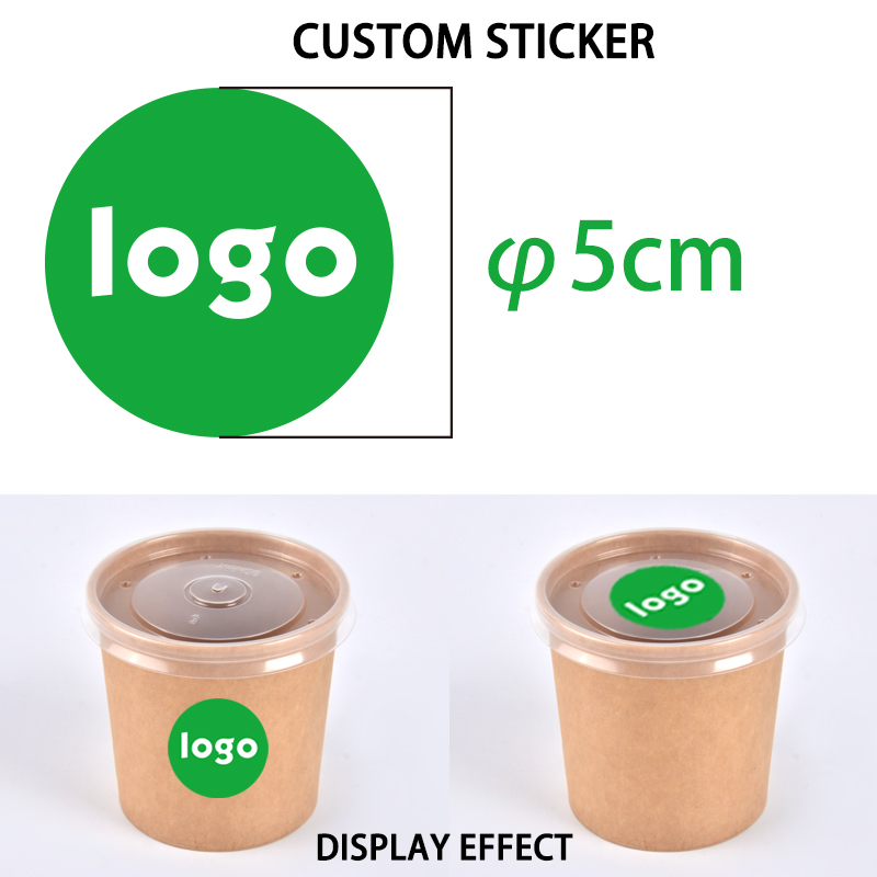 Pegatinas con logotipo