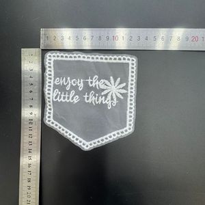 Parche de Ropa con Bordado Inglés y Ribete de Encaje, de Moda, en Oferta, para DIY - Product Image 6
