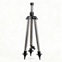 Arroseurs rotatifs automatiques 1/2'' avec trépieds en acier inoxydable pour l'irrigation des pelouses et jardins