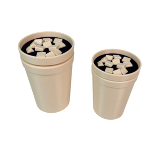 Alta Qualidade Personalizado Forma 3D Impressão Mini Propano Tanques Eco-Friendly Material Recipiente Flores Embalagem com Adesivos - Product Image 4