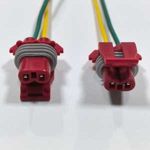 Connecteur femelle étanche à 2 broches rouges pour faisceau de câblage automobile - Product Image 3