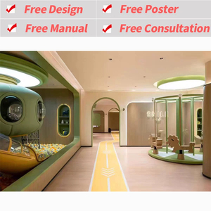 Equipo de Juegos Interior Antideslizante y Suave para Niños con Temática de Safari, Conjuntos de Escalada para Uso en Salas de Juegos de Hoteles - Product Image 3