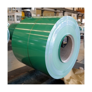 Bobine en acier PPGL prépeinte d'aluzinc enduit de modèle de couleur d'ASTM A792 avec le <span class=keywords><strong>film</strong></span> pour la construction - Product Image 1