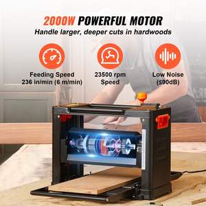 Cepilladora de madera de tres hojas de dos velocidades DB de 13 pulgadas de 15 amperios para carpintería - Product Image 5